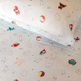 WINTER WONDERLAND - Flat Sheet with Pillow Case