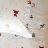 WINTER WONDERLAND - Flat Sheet with Pillow Case